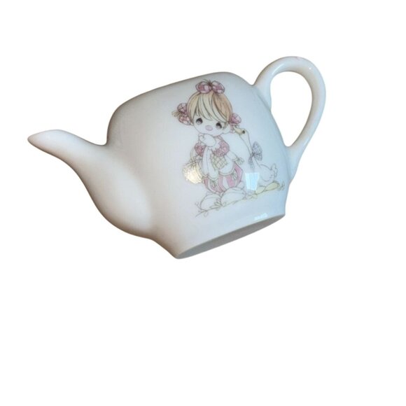 Precious Moments Toy China Tea Set 1985 Clown #204412-Missing 1 Cup - Picture 9 of 11